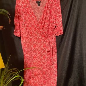 Lane Bryant wrap dress